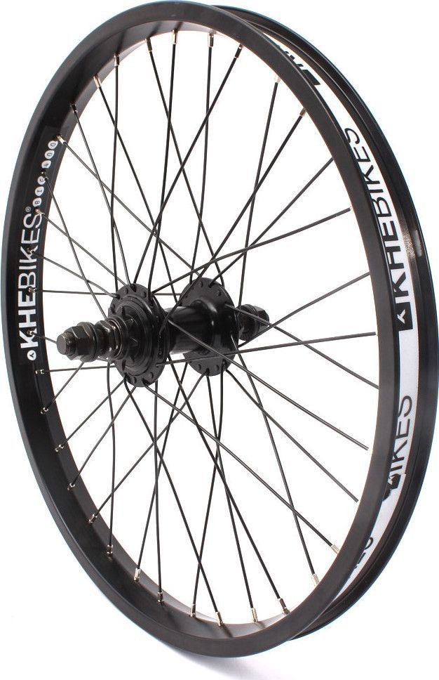 Jeu de Roues BMX MVP 20 Pouces Noir 10/14mm S/B KHEbikes