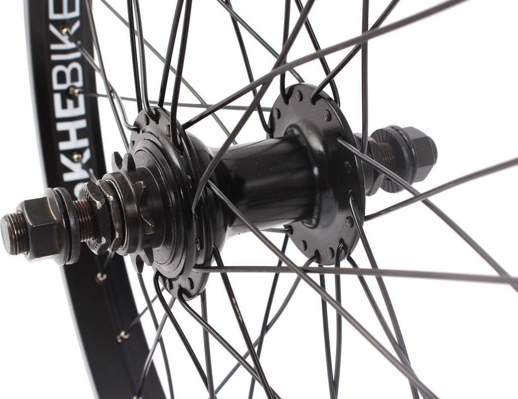 Jeu de Roues BMX MVP 20 Pouces Noir 10/14mm S/B KHEbikes