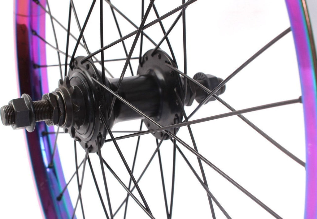BMX Roue Arriere MVP Oil Slick 20  14mm S/B KHEbikes