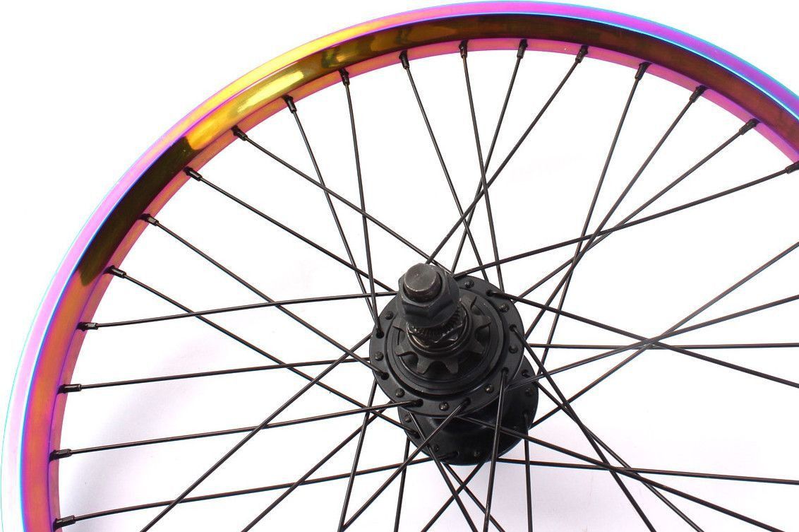 BMX Roue Arriere MVP Oil Slick 20  14mm S/B KHEbikes