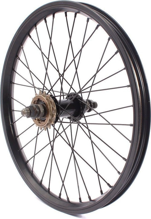 BMX Roue Arriere BLAZE Noir 18  14mm KHEbikes