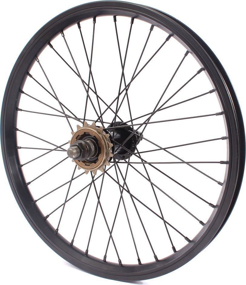 BMX Roue Arriere BLAZE Noir 18  14mm KHEbikes