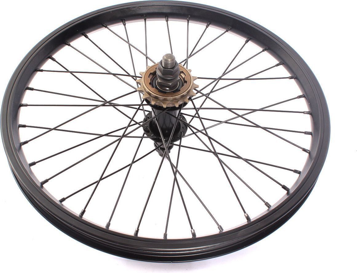 BMX Roue Arriere BLAZE Noir 18  14mm KHEbikes