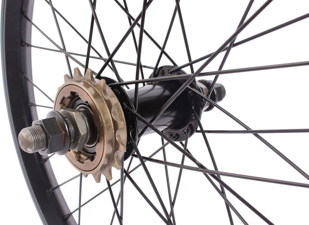 BMX Roue Arriere BLAZE Noir 18  14mm KHEbikes