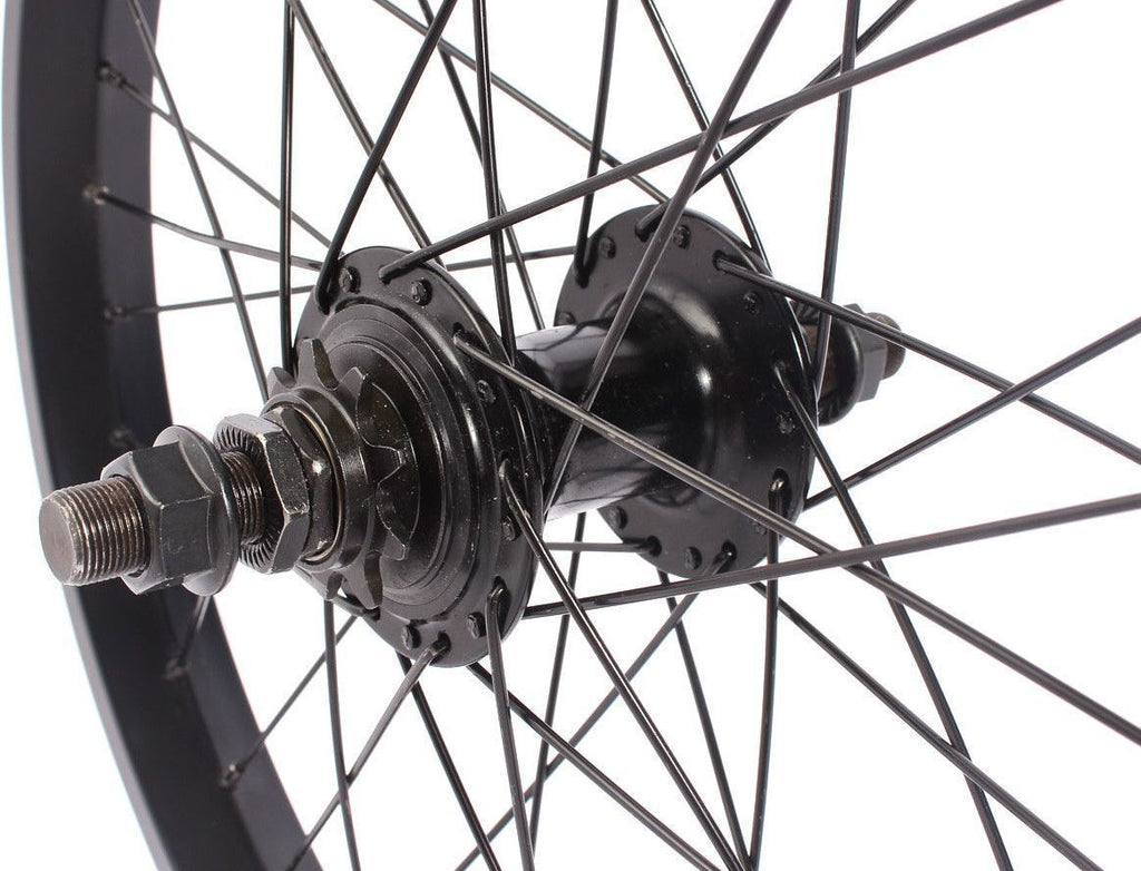 BMX Roue Arriere ARSENIC Noir 18 Pouces KHEbikes