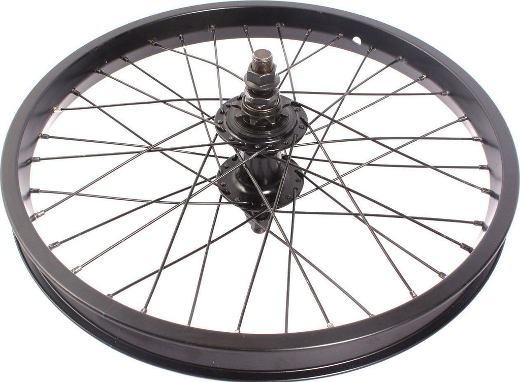 BMX Roue Arriere ARSENIC Noir 18 Pouces KHEbikes