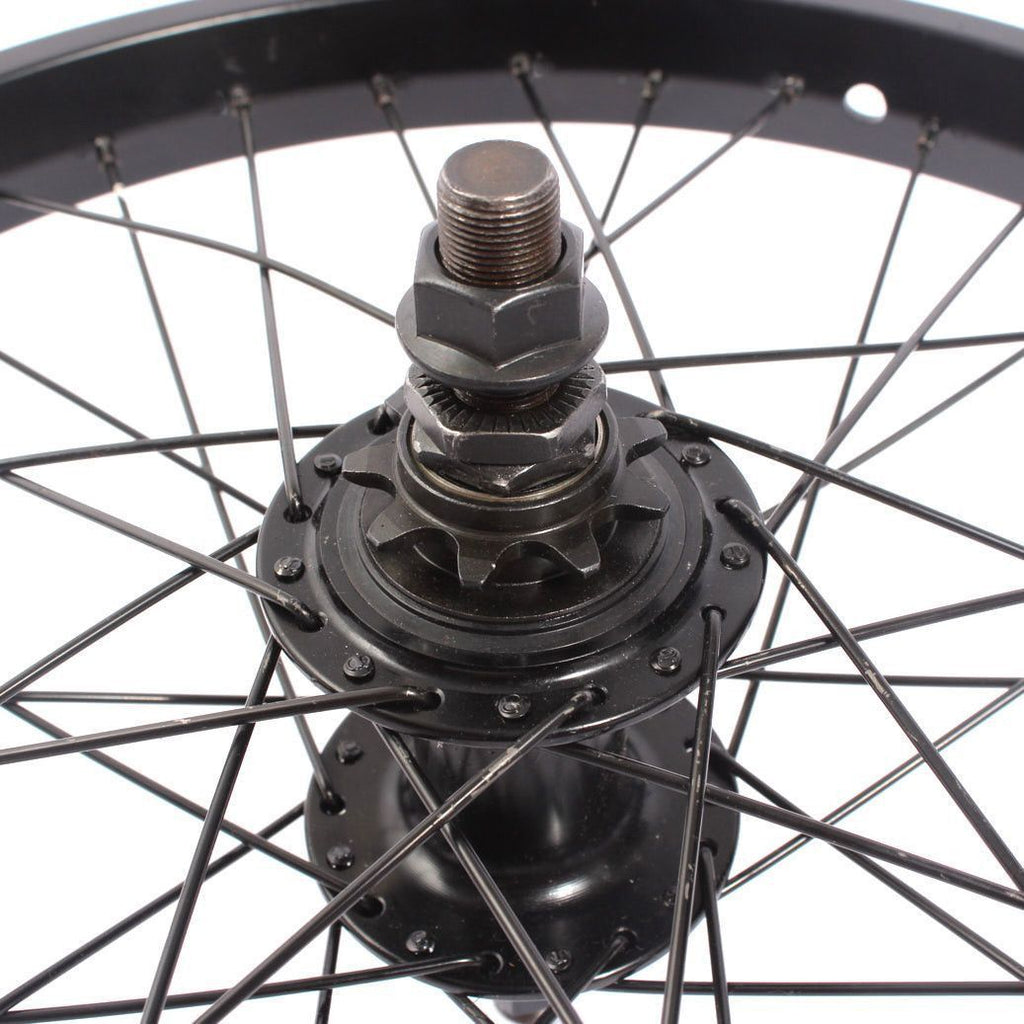 BMX Roue Arriere ARSENIC Noir 18 Pouces KHEbikes