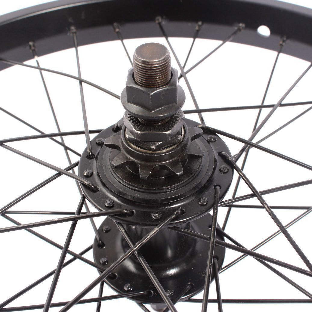 BMX Roue Arriere ARSENIC Noir 18 Pouces KHEbikes