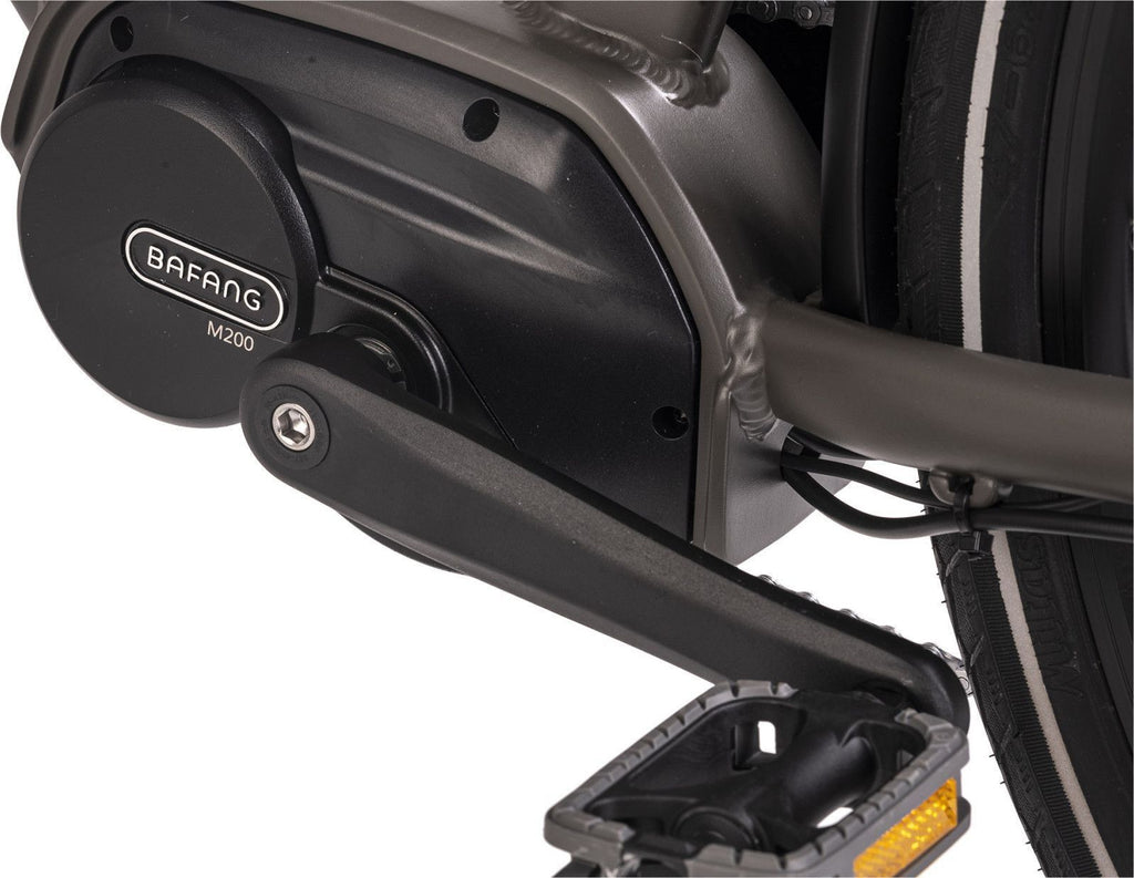 Vélo électrique homme 28  Hollandia Mantova gris