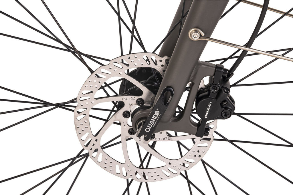 Vélo électrique homme 28  Hollandia Mantova gris