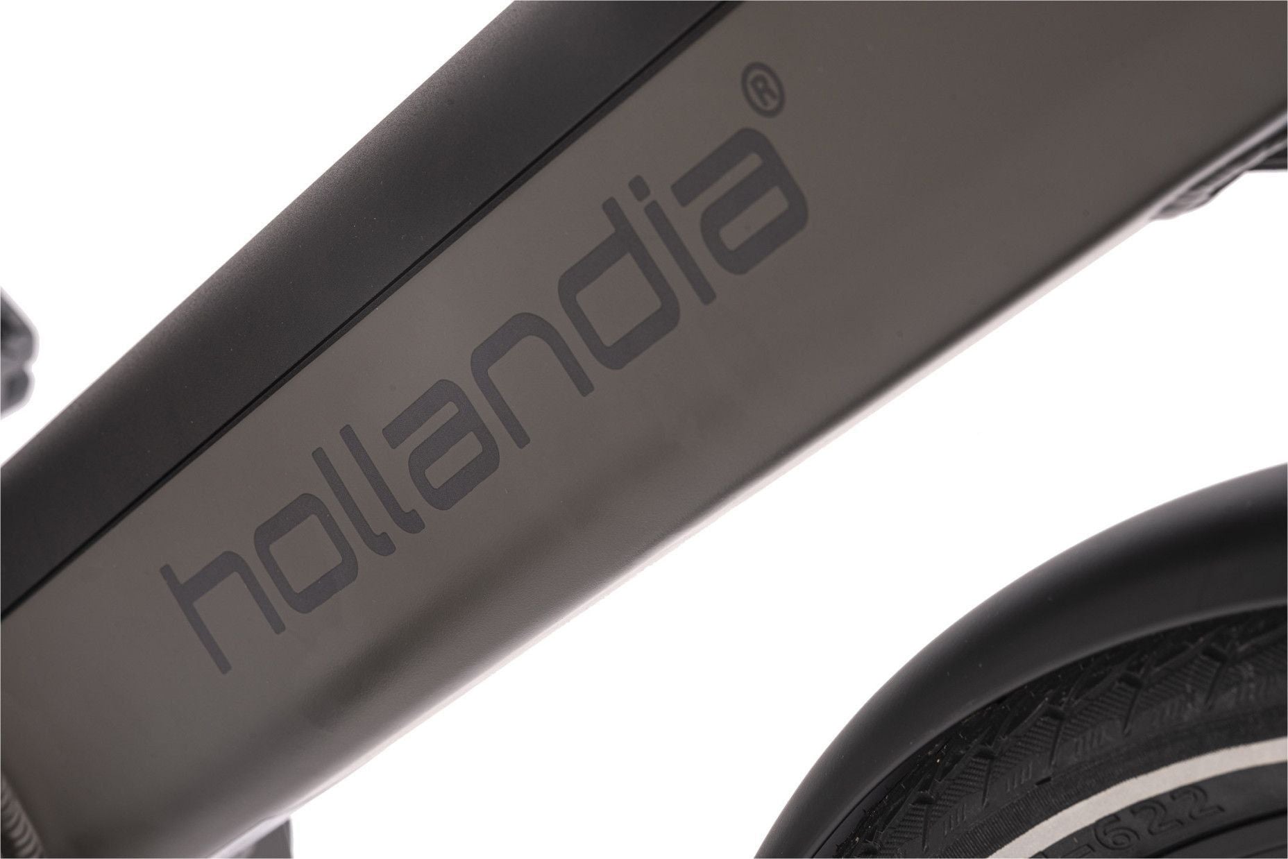 Vélo électrique homme 28  Hollandia Mantova gris