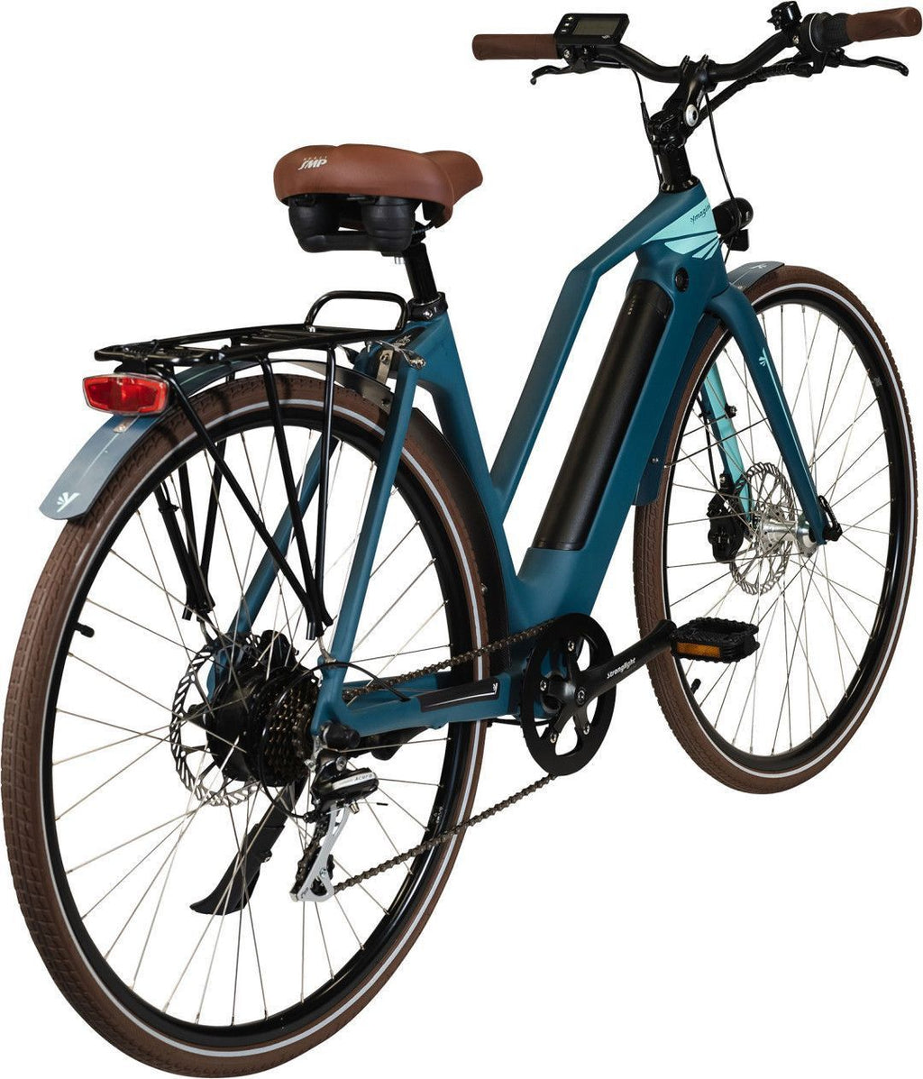 Vélo électrique Vadrouilleur 21.1 - Full carbone - Autonomie 100Km - Bleu