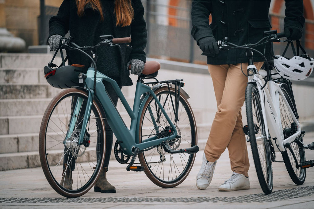 Vélo électrique Vadrouilleur 21.1 - Full carbone - Autonomie 100Km - Bleu