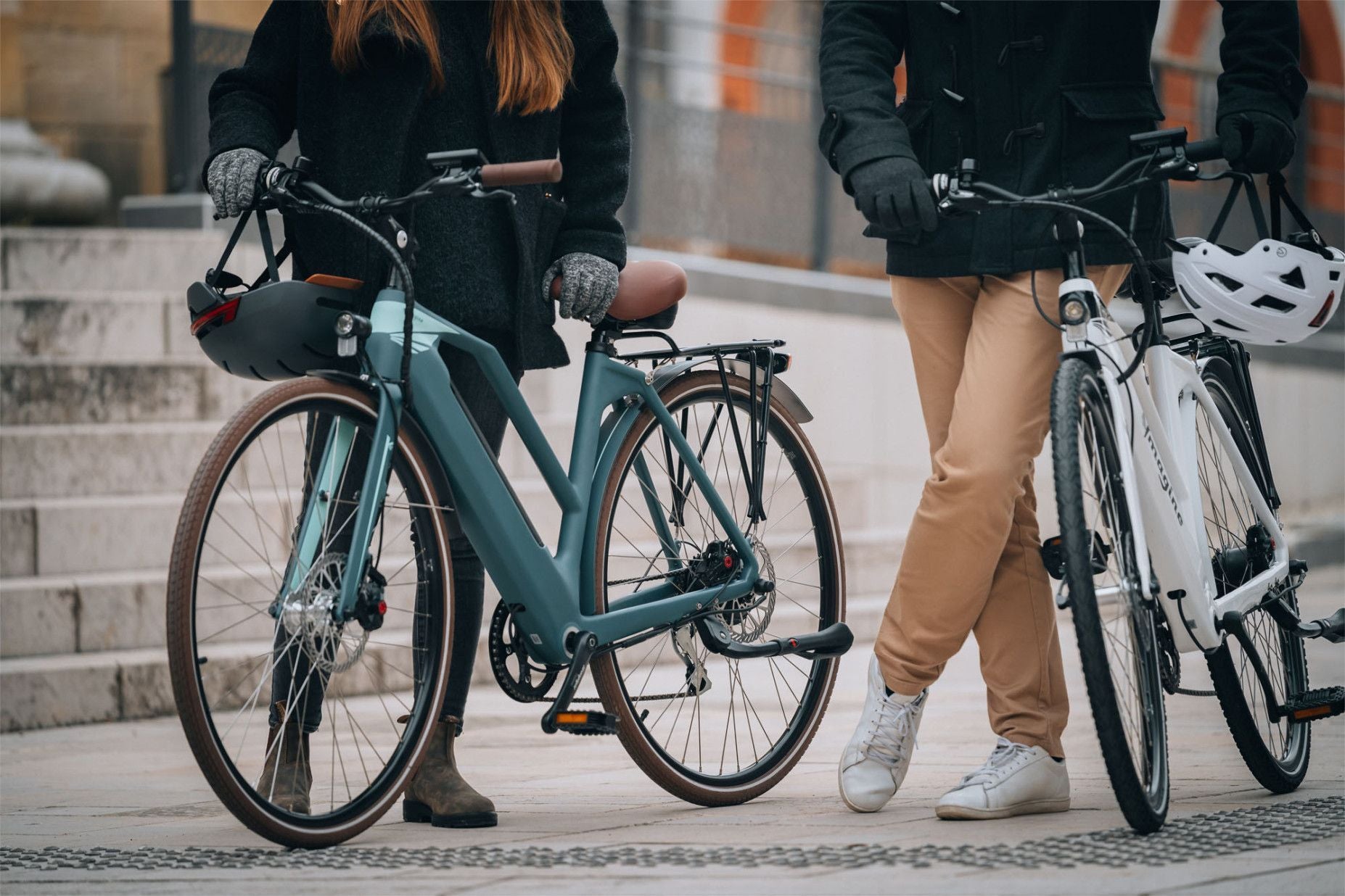 Vélo électrique Vadrouilleur 21.1 - Full carbone - Autonomie 100Km - Bleu