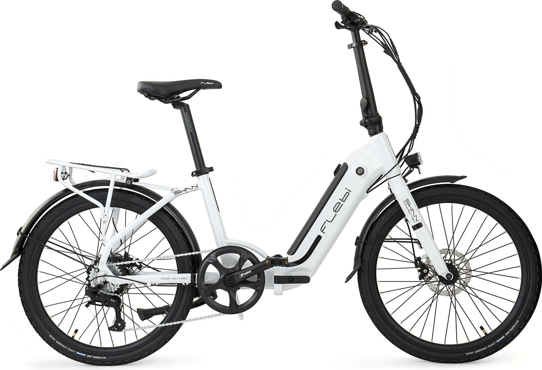 Vélo Electrique Pliant Flebi Swan 24  White | Roues 24