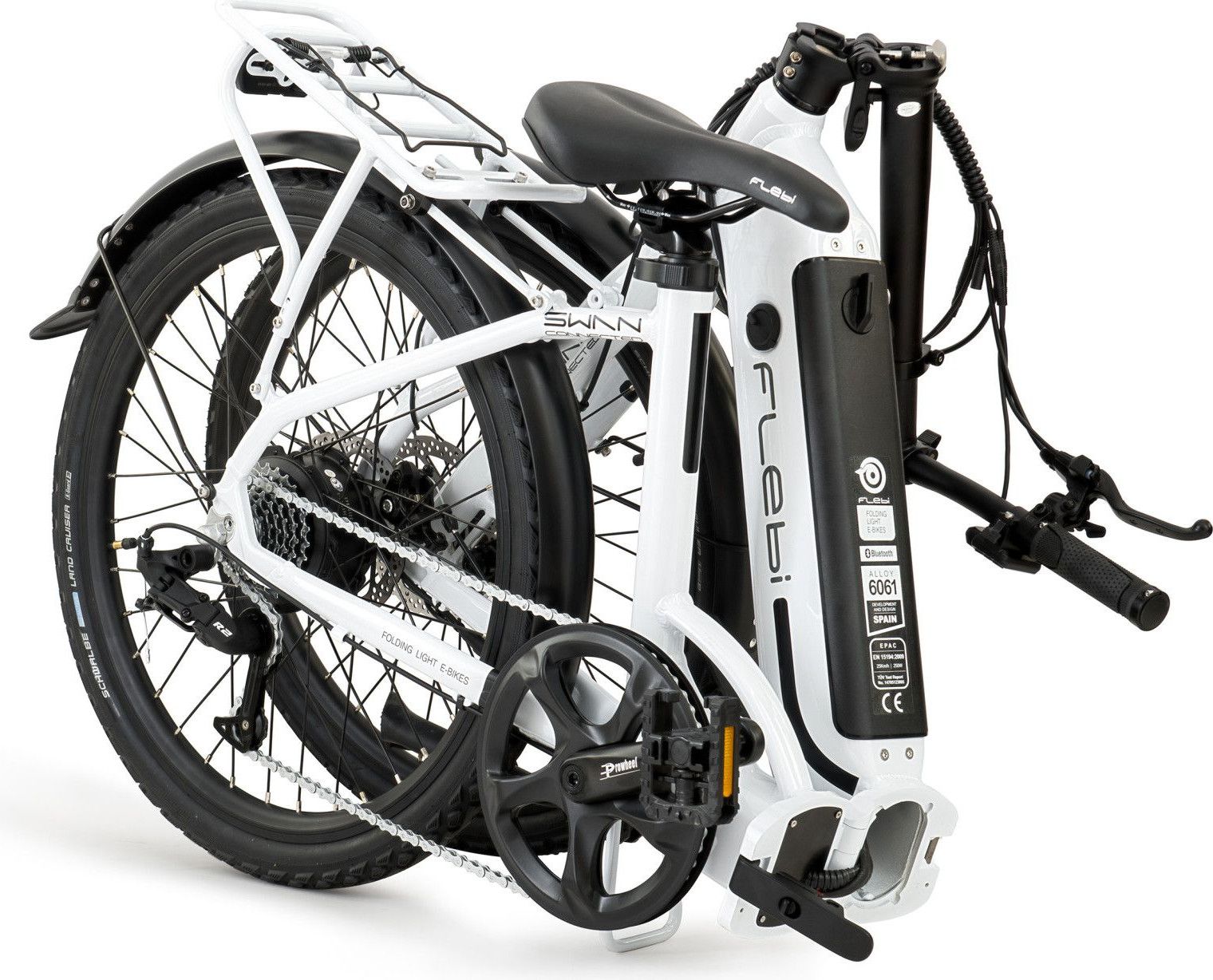 Vélo Electrique Pliant Flebi Swan 24  White | Roues 24