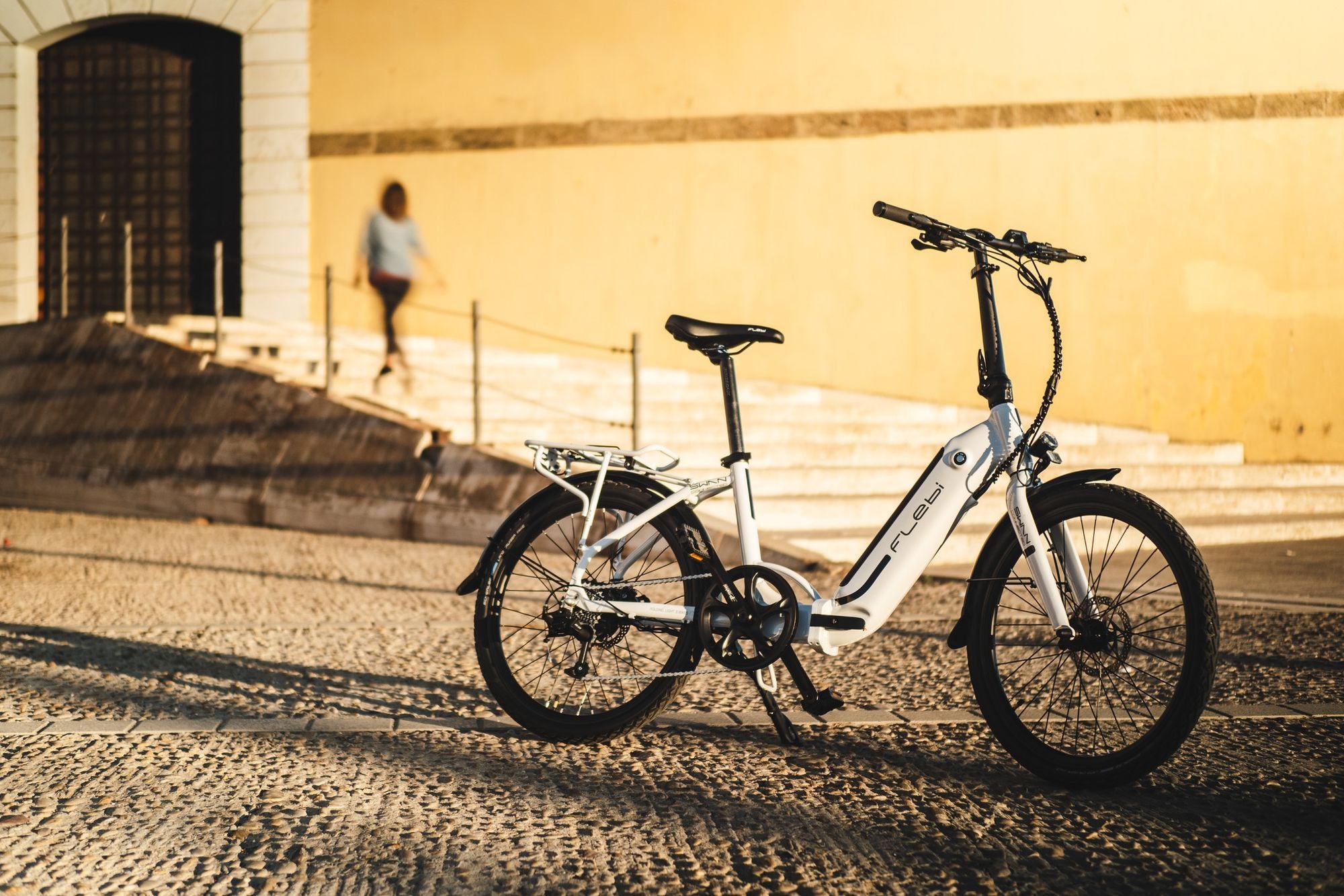 Vélo Electrique Pliant Flebi Swan 24  White | Roues 24