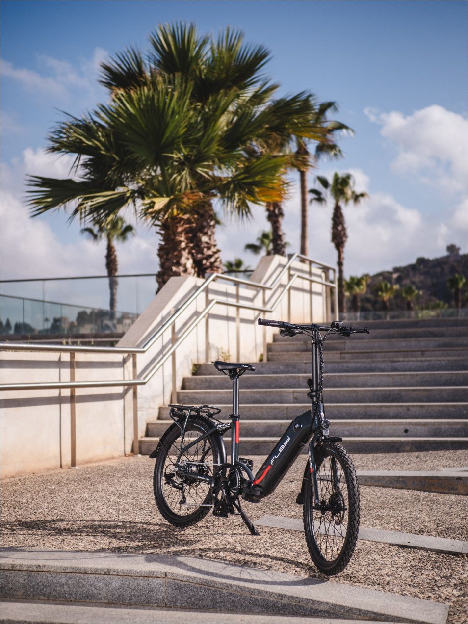 Vélo Electrique Pliant Flebi Swan 24  White | Roues 24