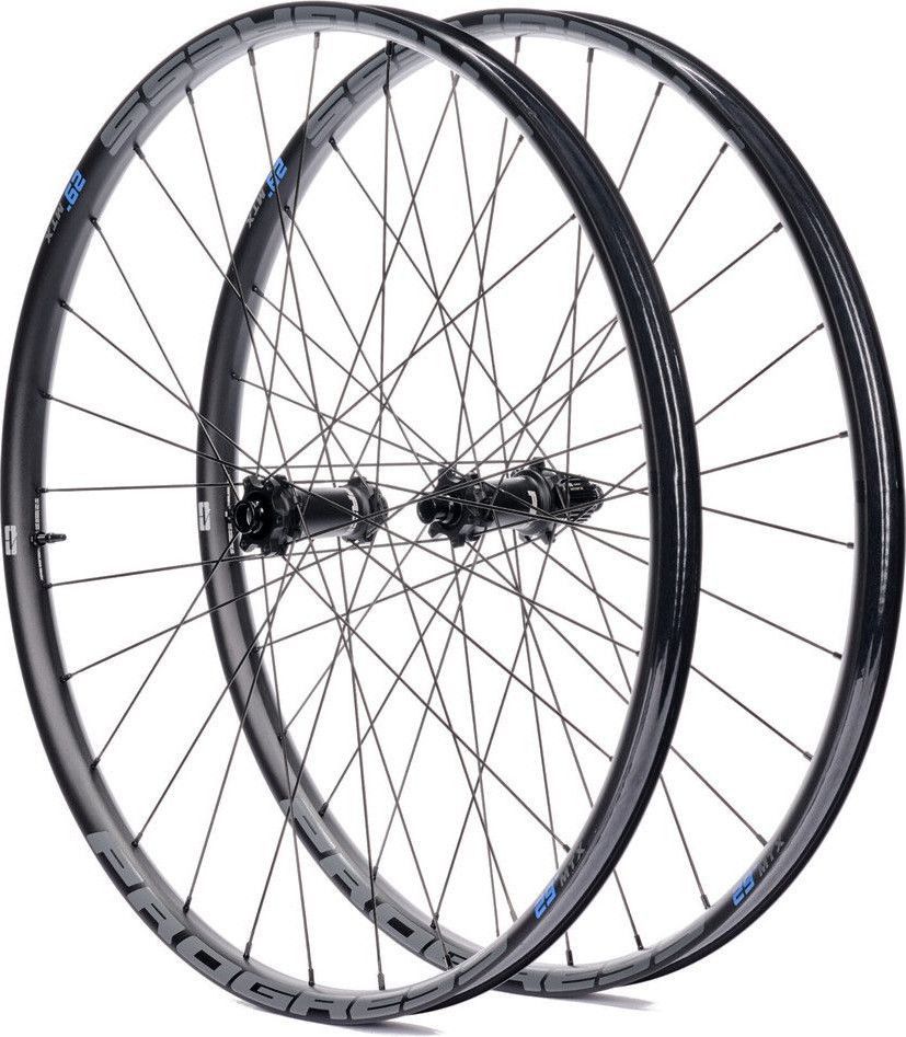 Paire de roues Progress MTX Nexo 29" Gris | Boost 15x110/12x148 mm | 6 Trous | Shimano Microspline