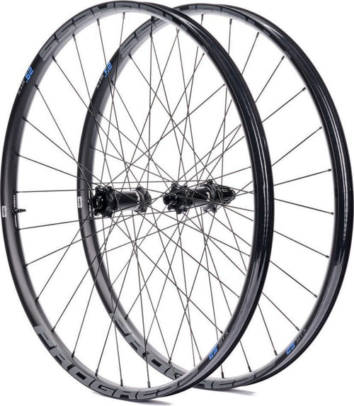 Paire de roues Progress MTX Nexo 29" Gris | Boost 15x110/12x148 mm | 6 Trous | Shimano Microspline