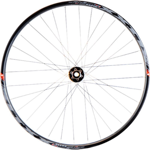 Roue vtt 29  av jante noir mach1 klixx tub.ready. moyeu disque 6t axe traversant 15x100