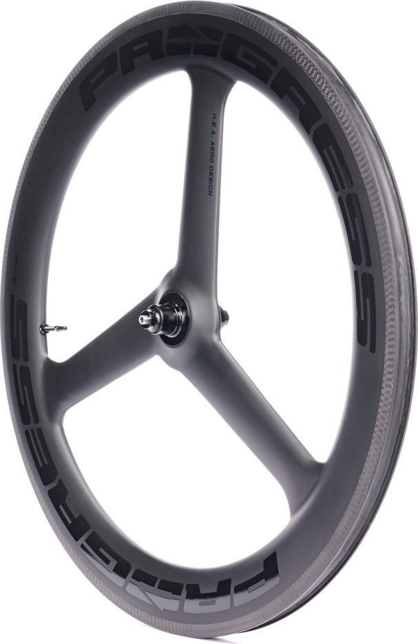 Roue Avant Progress A-7F 3-Bâtons Noir | 9x100mm | Patins