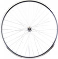 Roue vtc 28  ar blocage jante noir mach1 er10. moyeu miche a visser 5/6/7v v-brake 36t