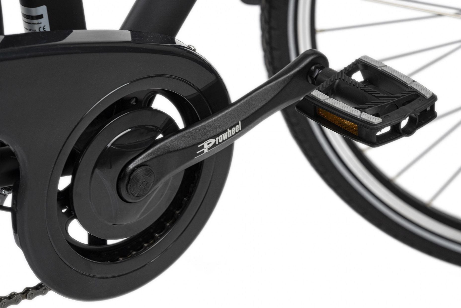 Vélo électrique homme aluminium Adore Versailles 28  E-Bike noir 250 Watt Li-Ion 36 V/10,4 Ah 7 vitesses