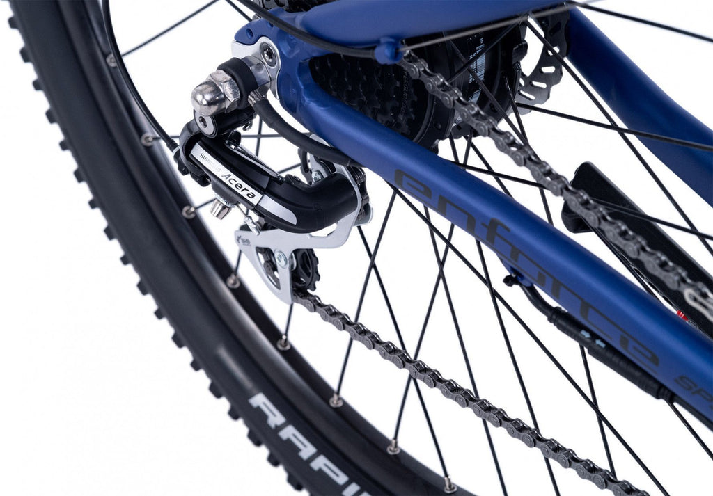 VTT semi rigide électrique 29'' Adore Enforce Bleu 24 vitesses