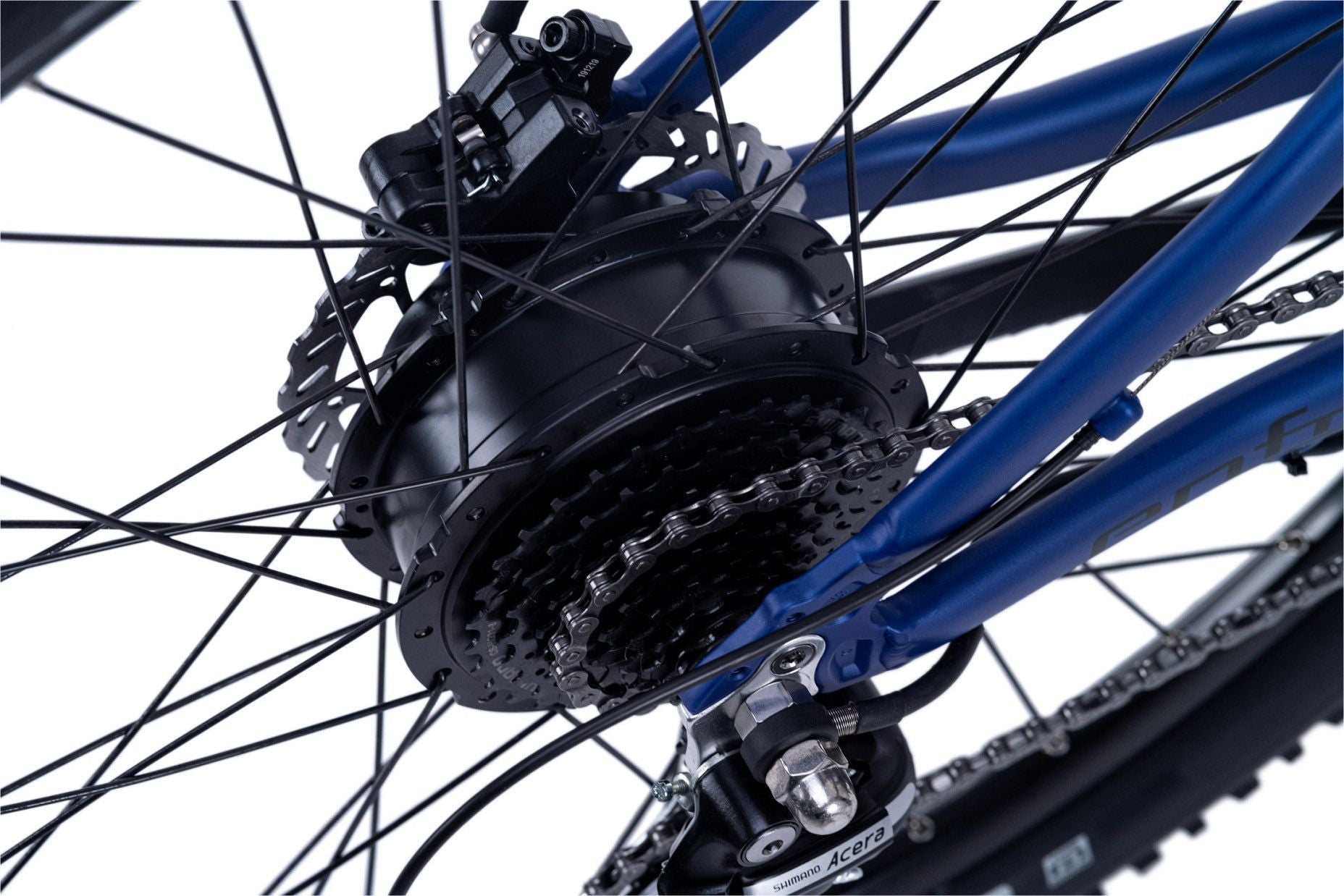 VTT semi rigide électrique 29'' Adore Enforce Bleu 24 vitesses