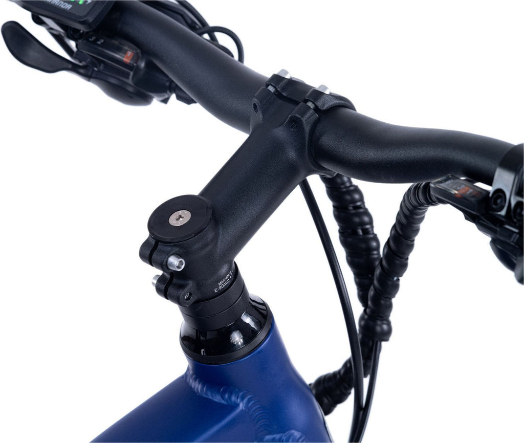 VTT semi rigide électrique 29'' Adore Enforce Bleu 24 vitesses
