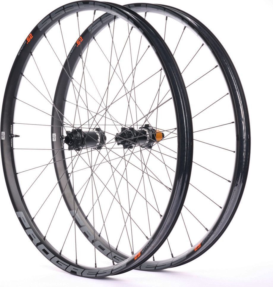 Paire de roues Progress MT Plus Nitro 29” | 15x100/12x142 mm | 6 Trous | Shimano Microspline