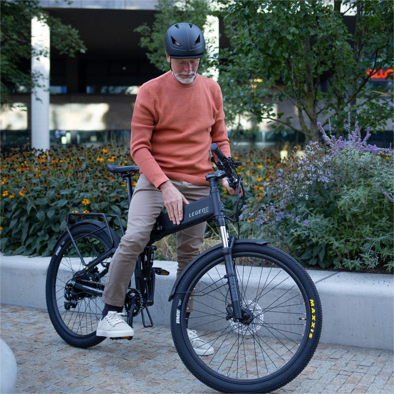 VTT Electrique Pliant Tout-Suspendu Legend Etna 27.5  14Ah (504Wh) 11v Noir Onyx
