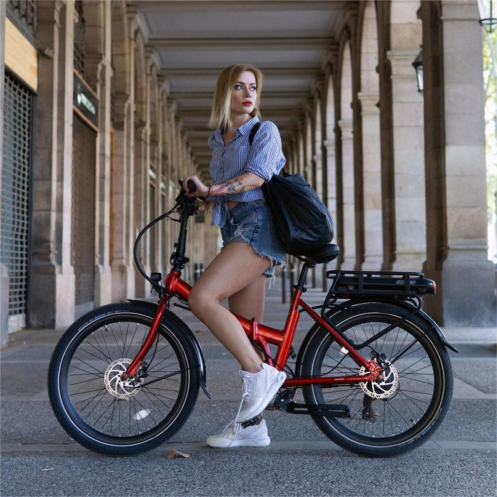 Vélo Pliant Electrique Legend Siena 24  13Ah (468Wh) 7v Noir Onyx