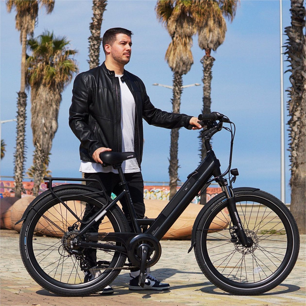 Vélo de Ville Electrique Legend Milano 26  14Ah (504Wh) 7v Noir Onyx