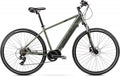 Vélo VTC Électrique 28  Homme - ROMET - Orkan 1 Moteur Central - VERT
