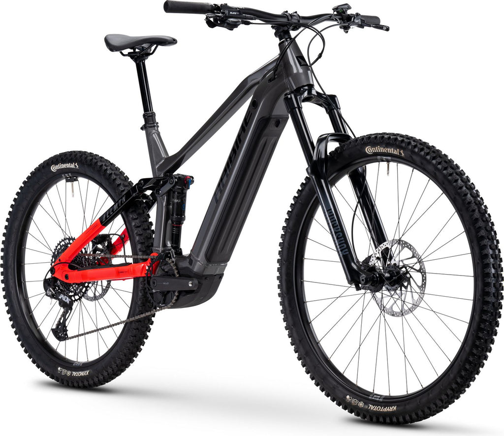 VTT Électrique Tout-Suspendu Haibike AllMtn 4 Sram NX 12V 800 Wh MX (29/27.5'') Noir/Rouge 2025
