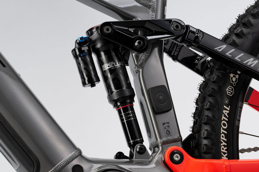 VTT Électrique Tout-Suspendu Haibike AllMtn 4 Sram NX 12V 800 Wh MX (29/27.5'') Noir/Rouge 2025