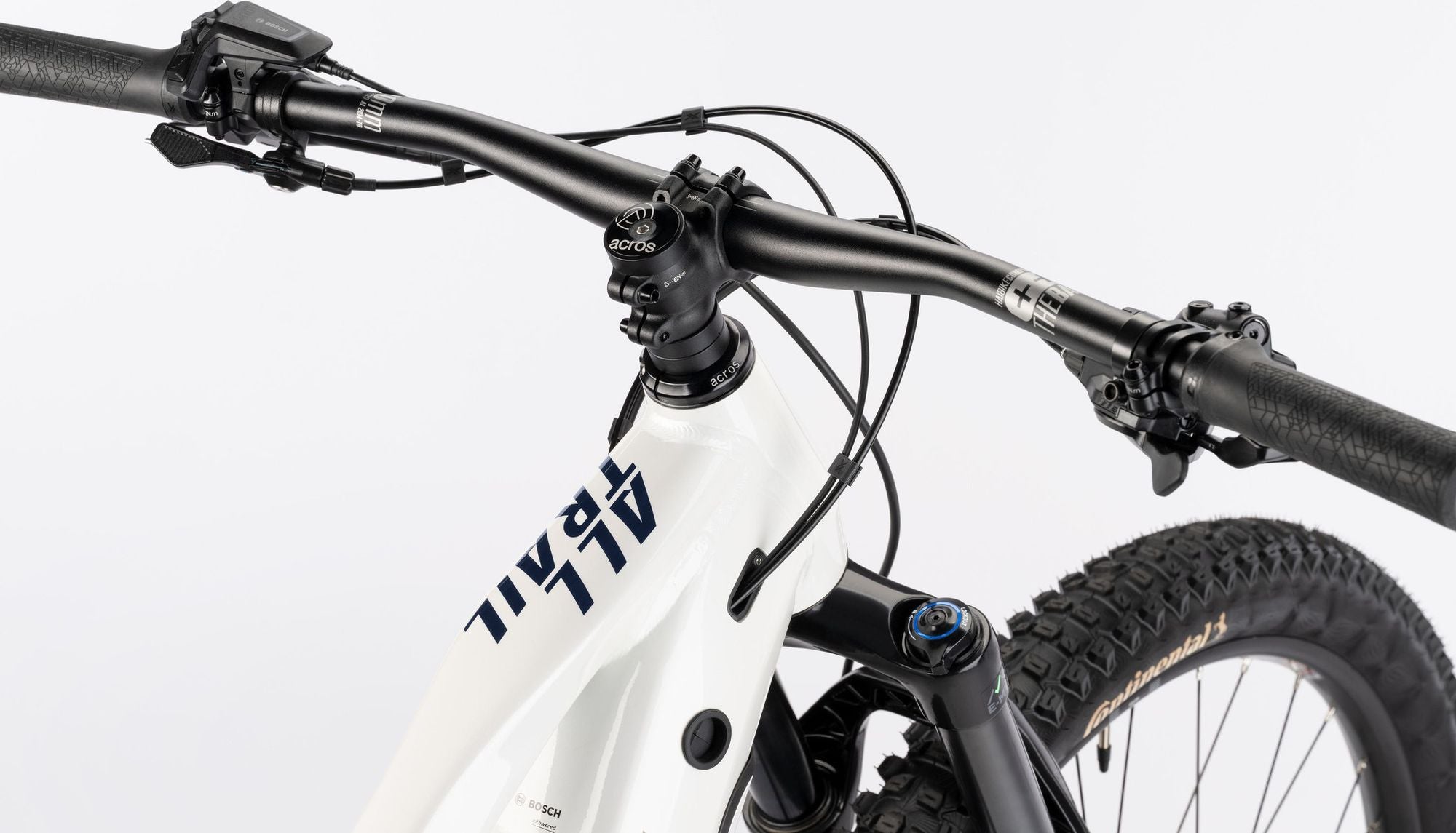 VTT Électrique Tout-Suspendu Haibike AllTrail 8 11V 600 Wh Bosch 85 Nm 29'' Blanc/Bleu 2025