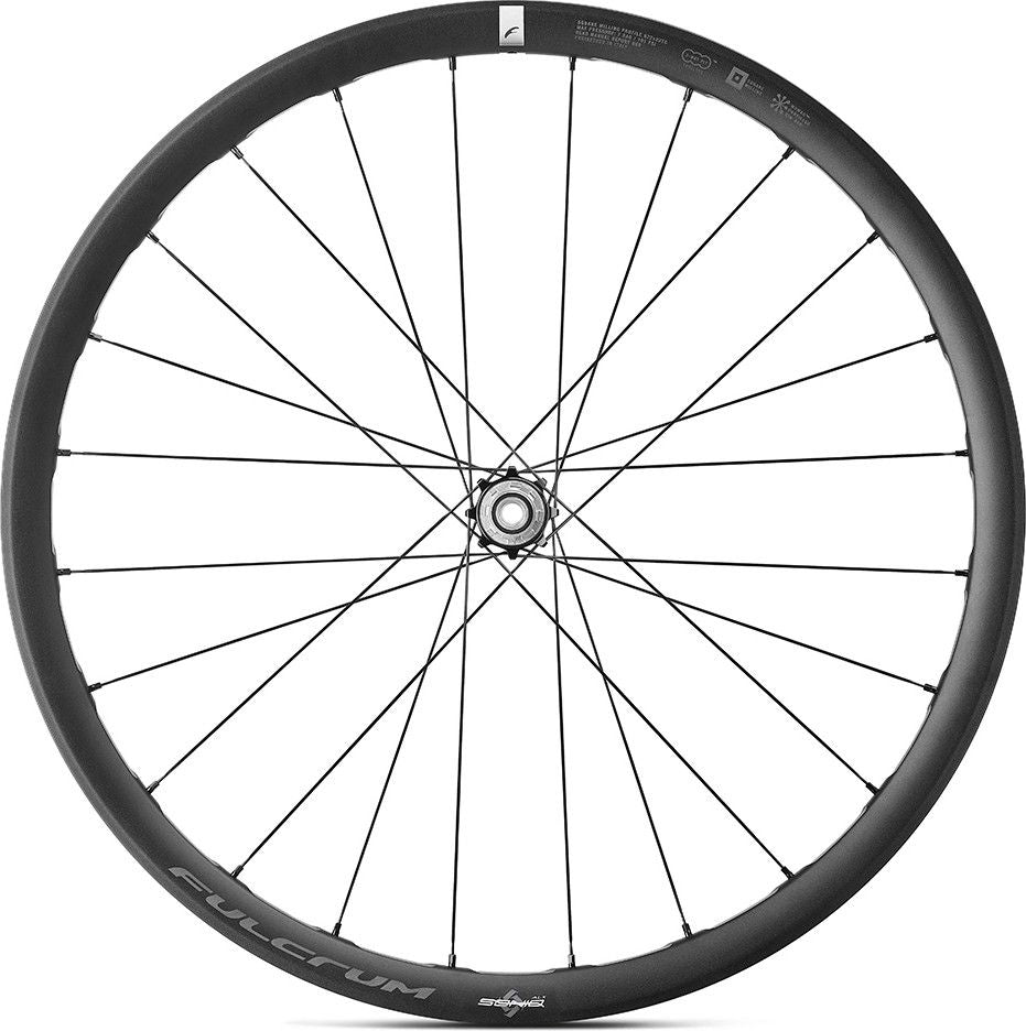 Paire de Roues Fulcrum Soniq ALX 700 mm | 12x100 - 12x142 mm | Center Lock