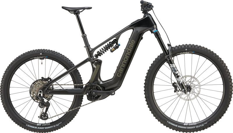 VTT Électrique Tout-Suspendu Cannondale Moterra LT1 12V 800 Wh Bosch 120 Nm MX (29/27.5'') Noir