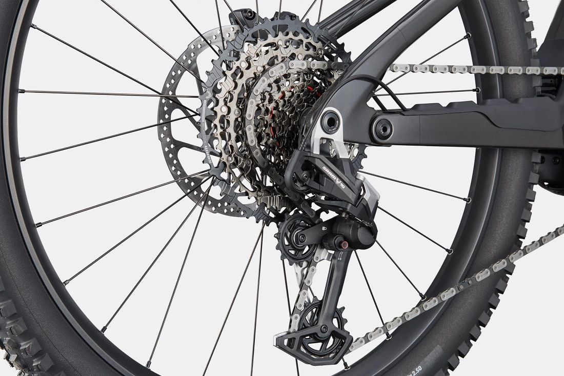 VTT Électrique Tout-Suspendu Cannondale Moterra LT1 12V 800 Wh Bosch 120 Nm MX (29/27.5'') Noir