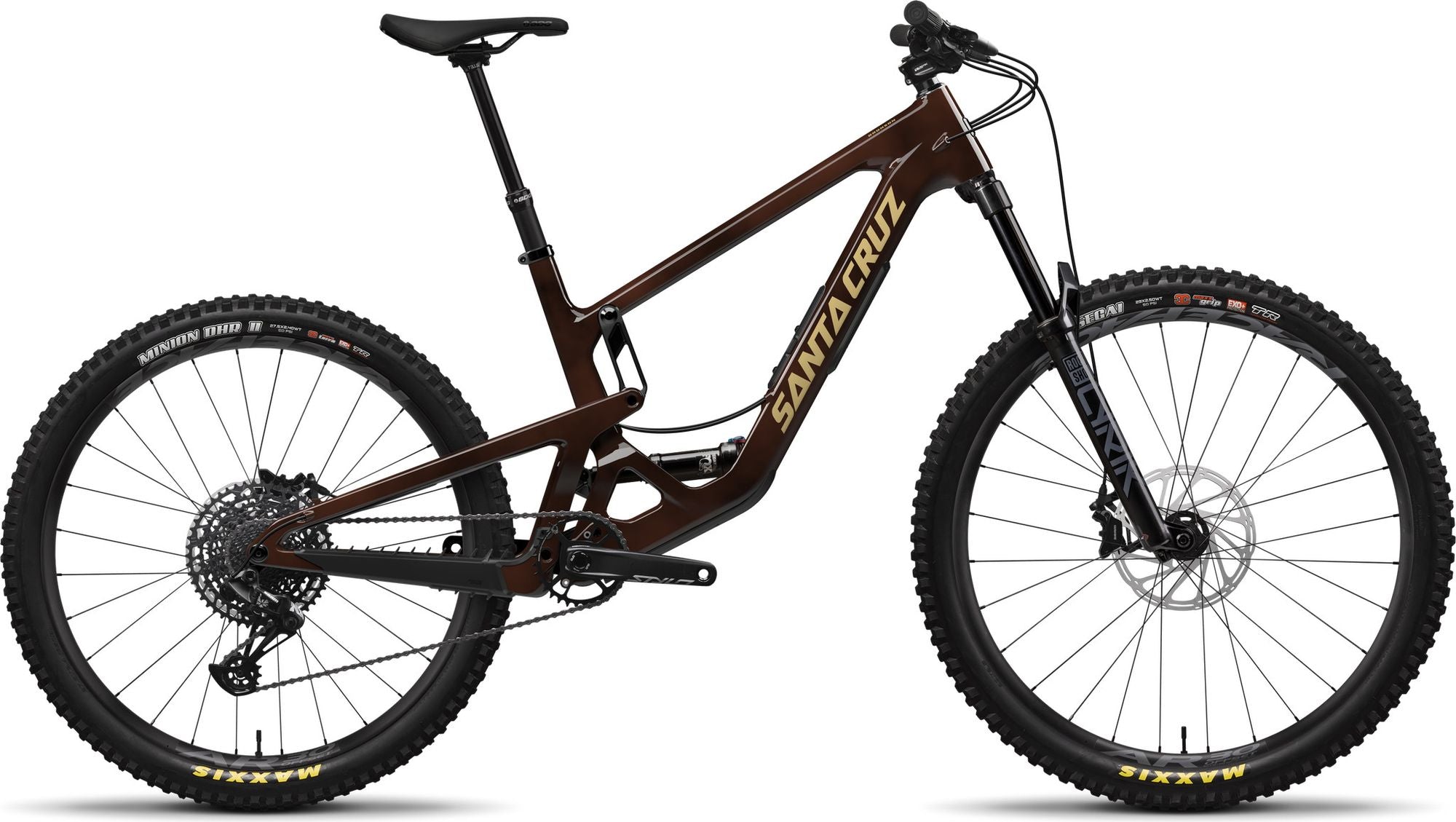 VTT Tout-Suspendu Santa Cruz Bronson 5 R Sram 12V MX (29/27.5'') Translucent Root Beer