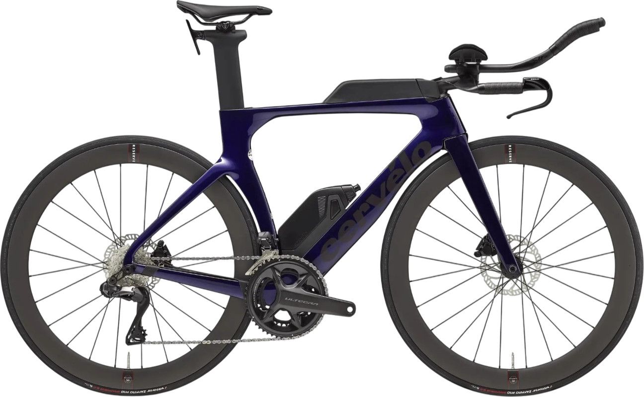 Vélo de Triathlon Cervélo P-Series Shimano Ultegra Di2 12V 700 mm Deep Blue Sunset / Bleu