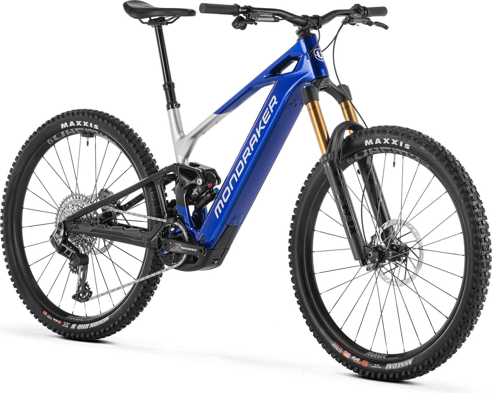 VTT Électrique Tout-Suspendu Mondraker Crafty Carbon RR 12V 800 Wh Bosch 120 Nm 29'' Bleu 2026