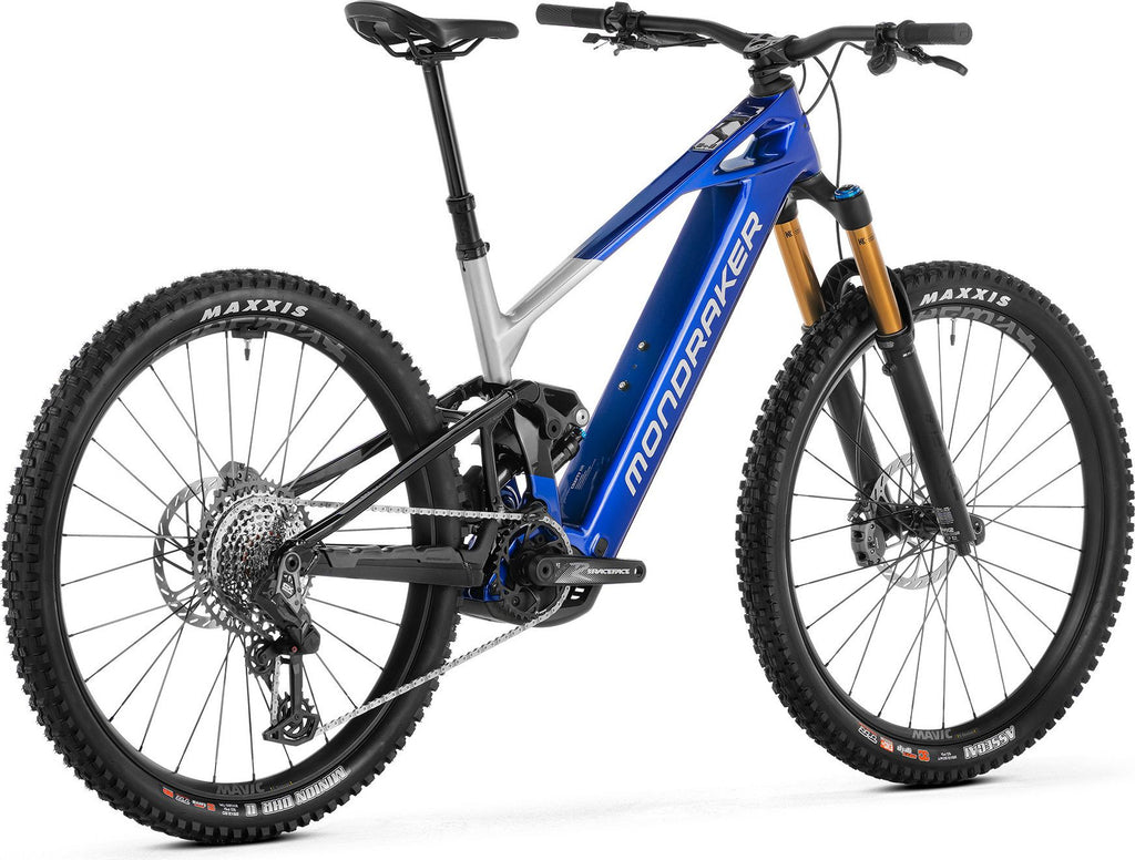 VTT Électrique Tout-Suspendu Mondraker Crafty Carbon RR 12V 800 Wh Bosch 120 Nm 29'' Bleu 2026