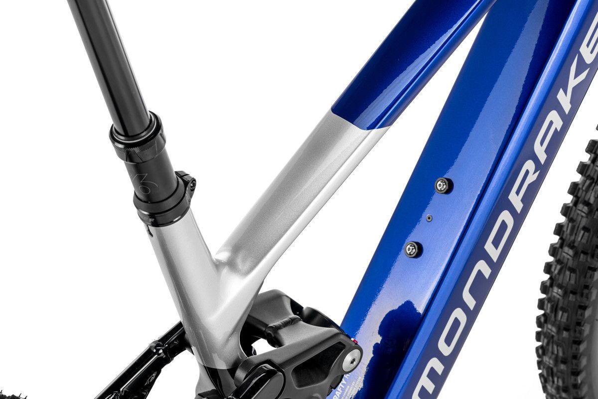 VTT Électrique Tout-Suspendu Mondraker Crafty Carbon RR 12V 800 Wh Bosch 120 Nm 29'' Bleu 2026