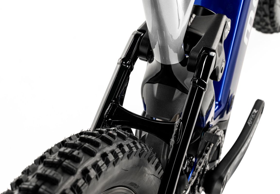 VTT Électrique Tout-Suspendu Mondraker Crafty Carbon RR 12V 800 Wh Bosch 120 Nm 29'' Bleu 2026