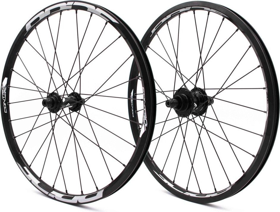 Paire de roues Expert 20  Pride Control V1 V-Brake 28h Noir