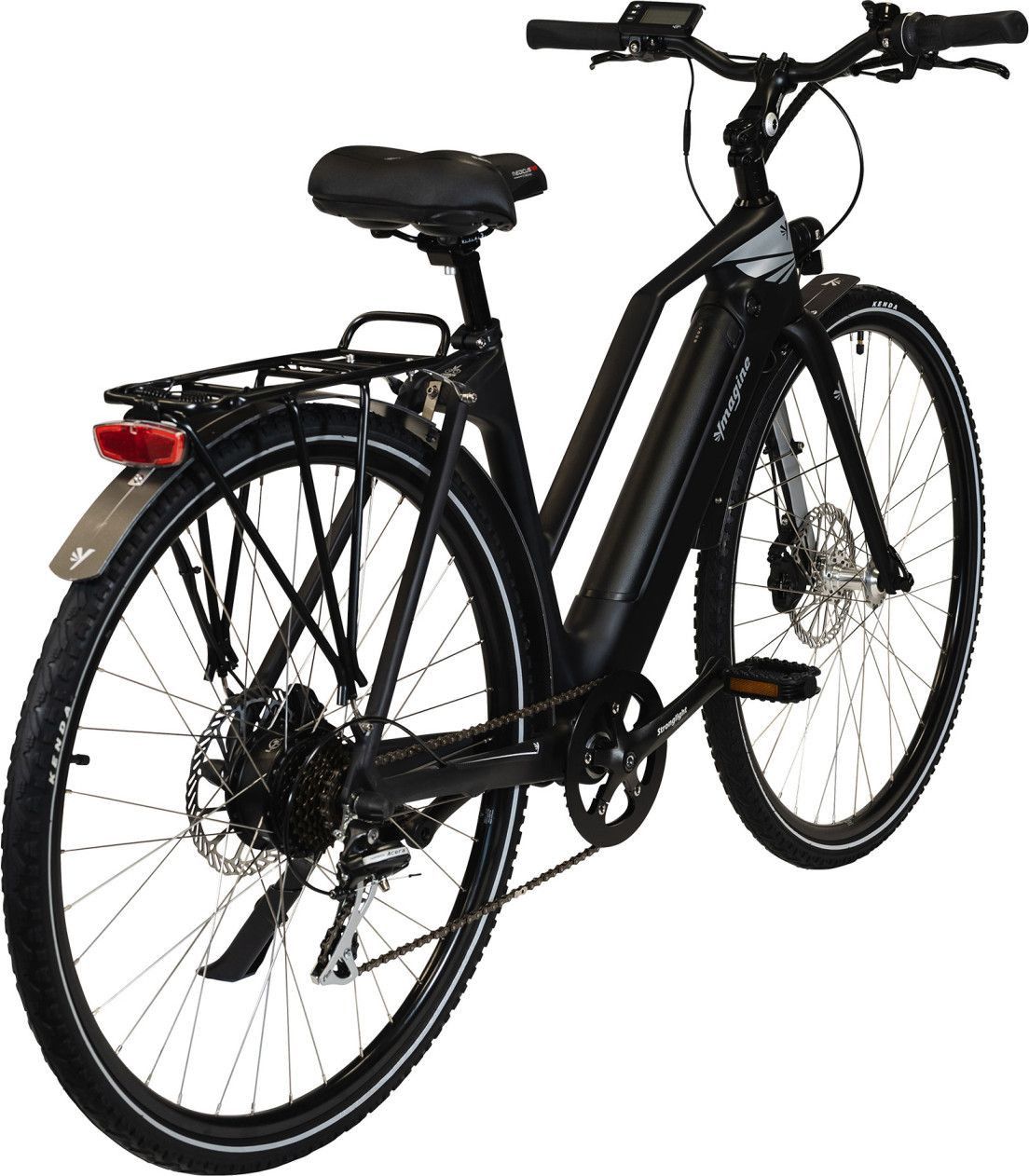 Vélo électrique Vadrouilleur 21.1 - Full carbone - Autonomie 100Km - Noir